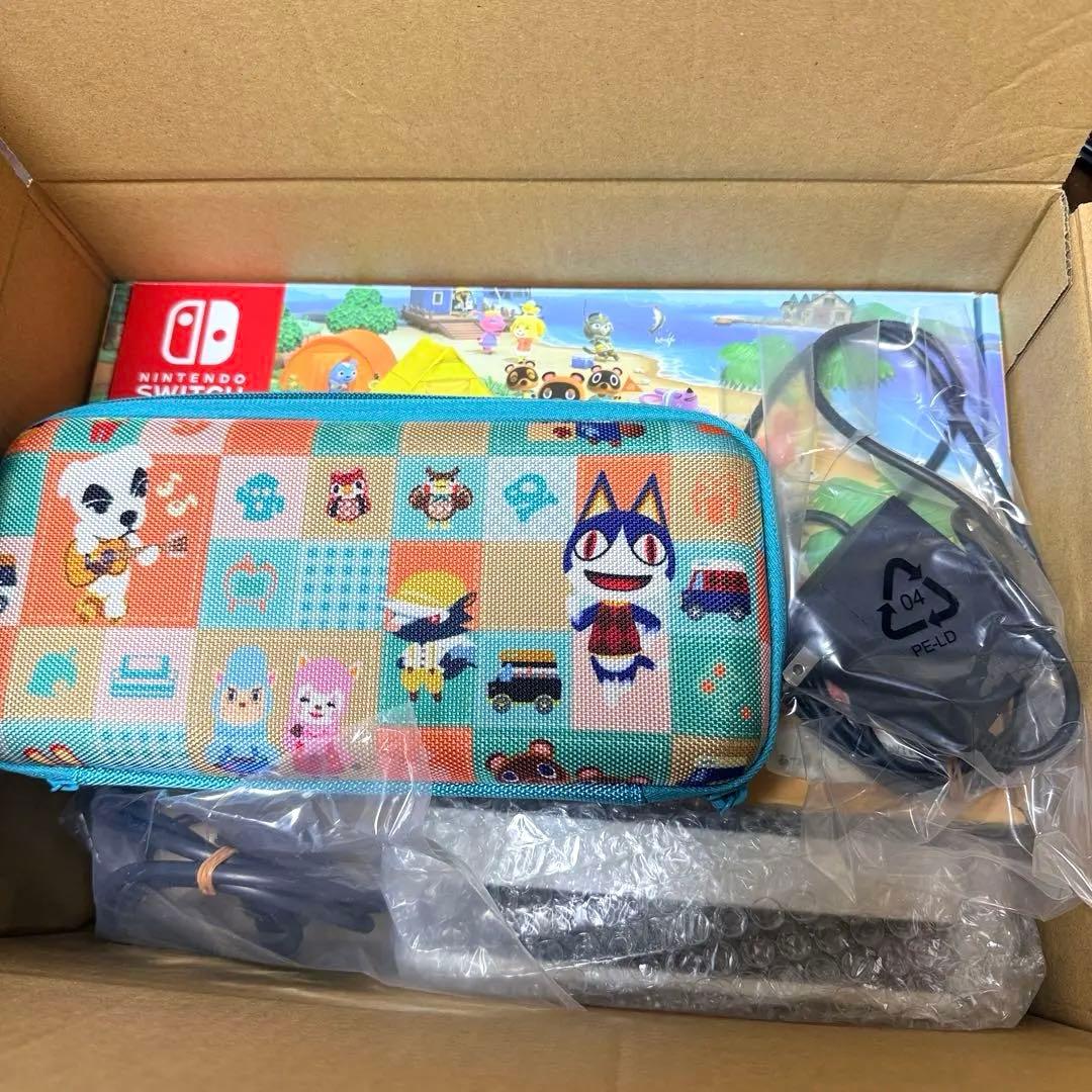 「Nintendo Switch あつまれ どうぶつの森セット」純正ドック2個付