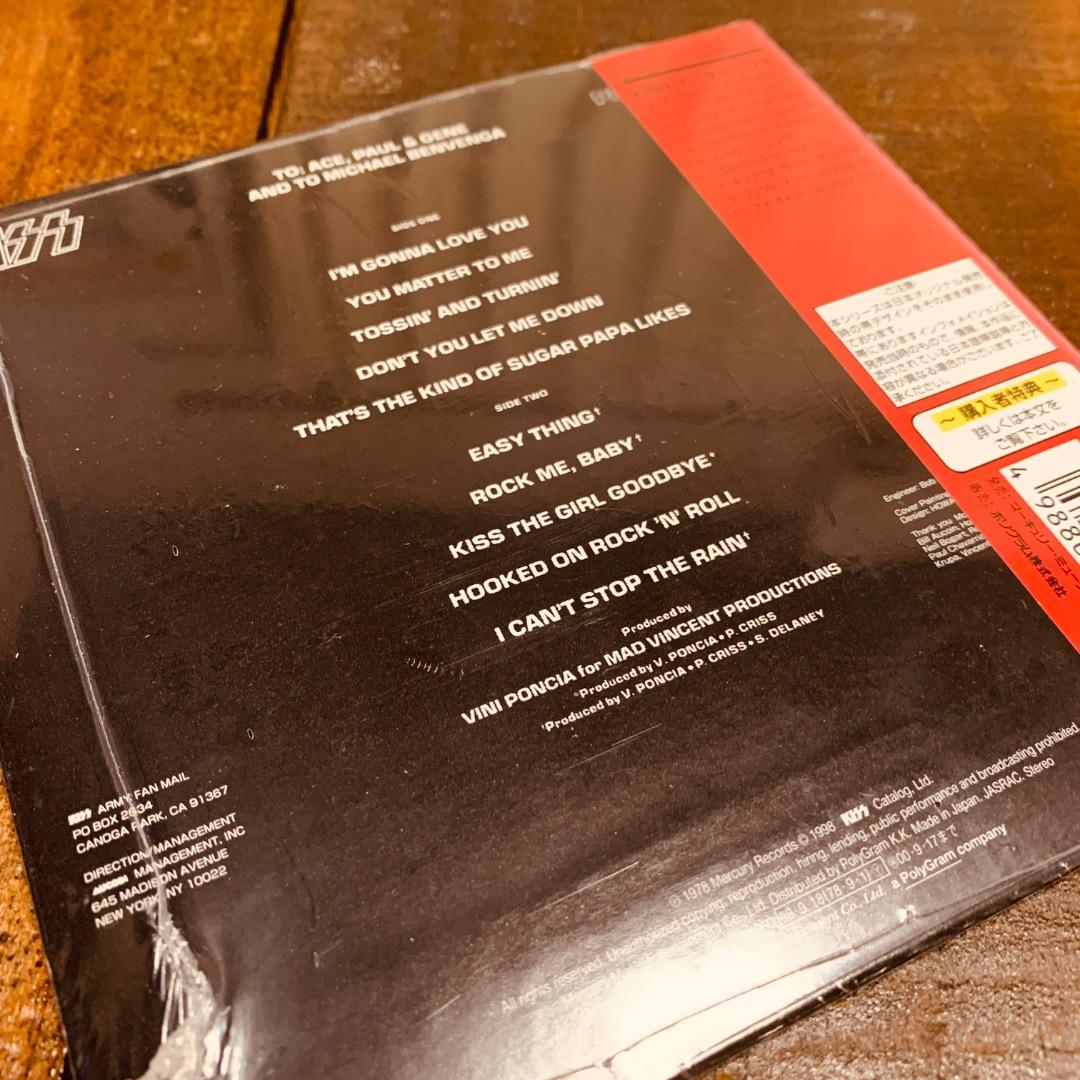 KISS　ソロ4作（紙ジャケ・未開封含む）