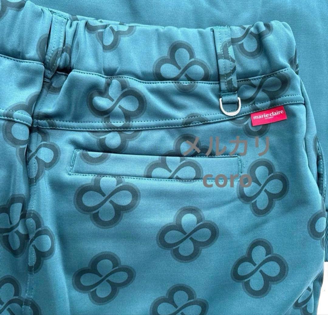 タグ付 マリクレール ゴルフウェア レディース セットアップ 上下セット 3点