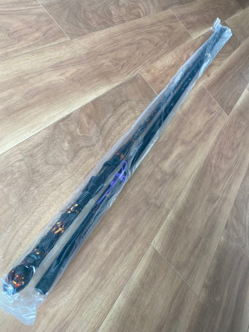 旭信和竿　ヘチ竿　布袋竹　最高級　金箔総塗り