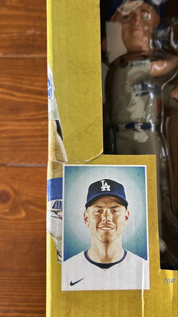 3／28 ウィル・スミス選手 ボブルヘッド ドジャース球場 現地配布 先着順