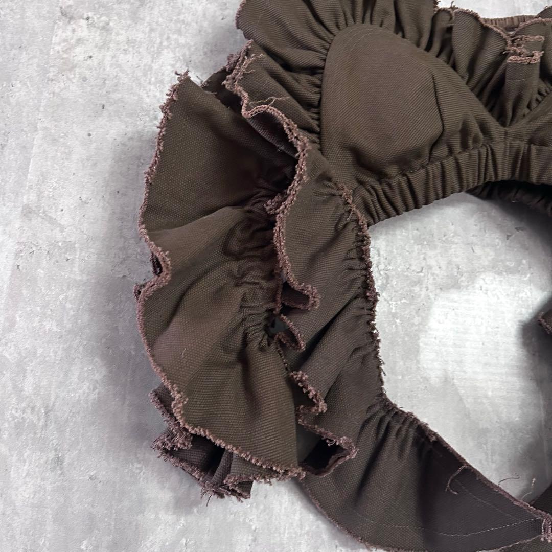 完売品J1U by LA BELLE ETUDEボリュームドレープフリルビスチェ