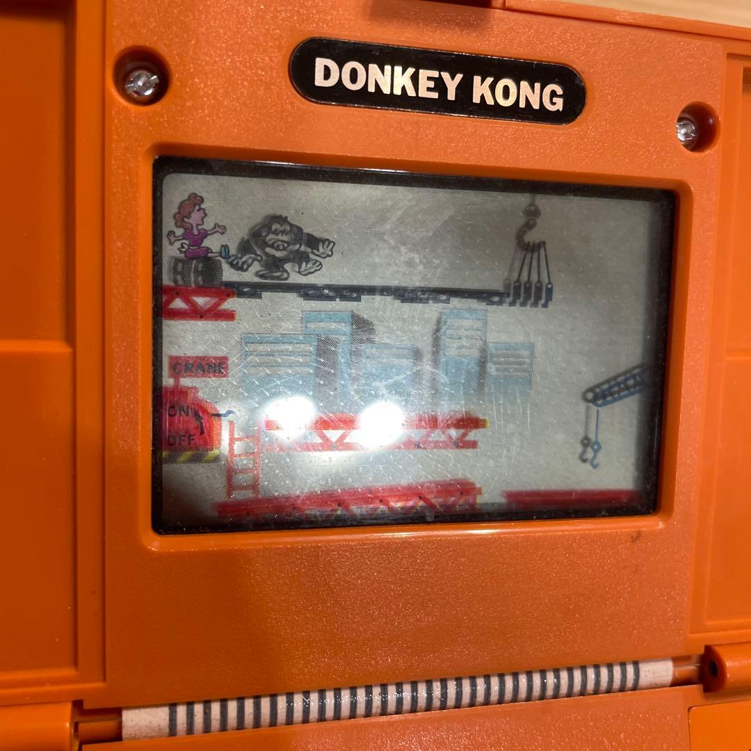 【動作品】Nintendoゲーム&ウォッチ　ドンキーコング電池カバーなし電池付き