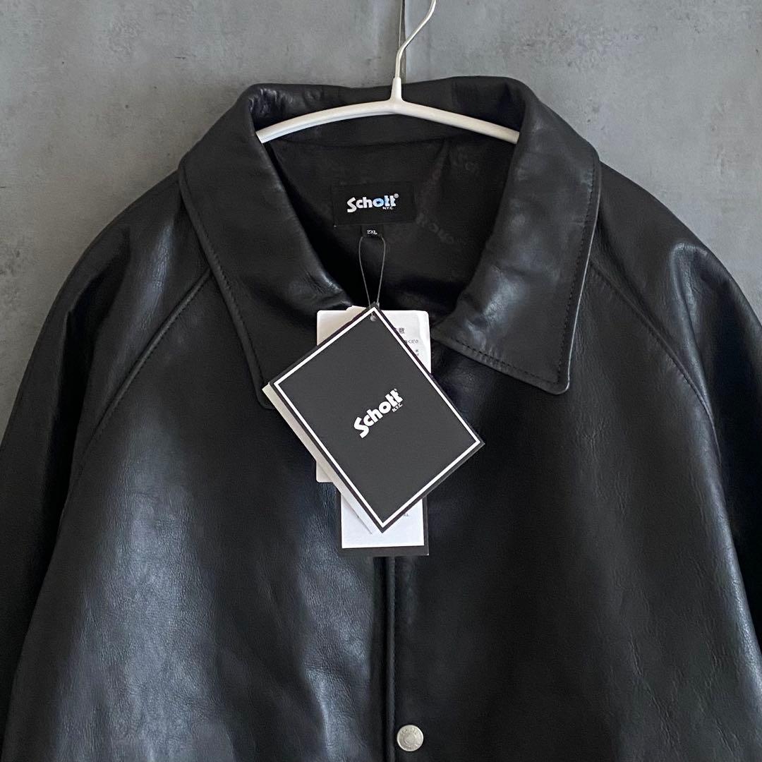 訳あり Schott ショット レザー コーチジャケット