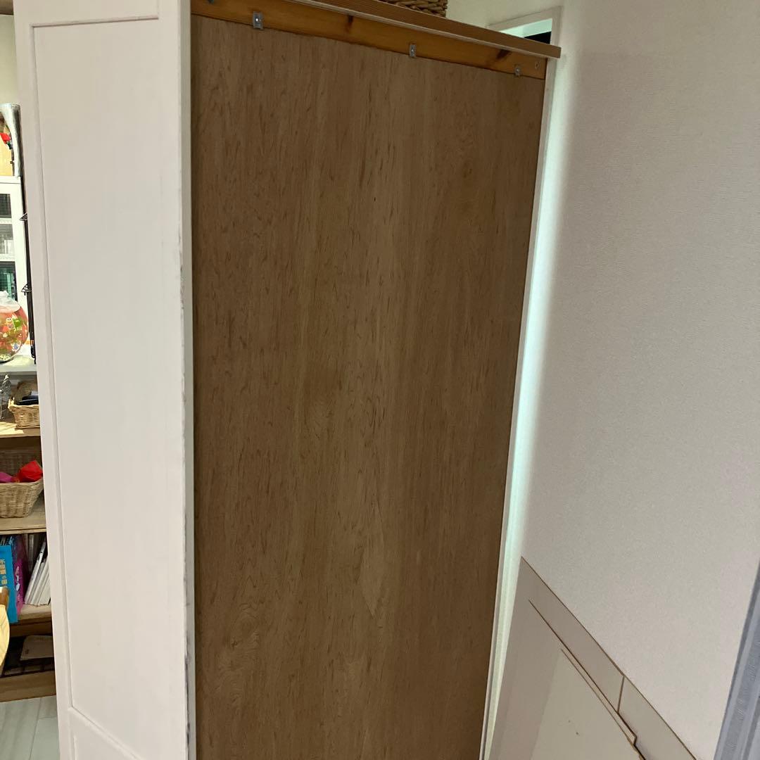 イケヤ　HEMNES ヘムネス　コレクションケース　リビング　食器棚　収納家具