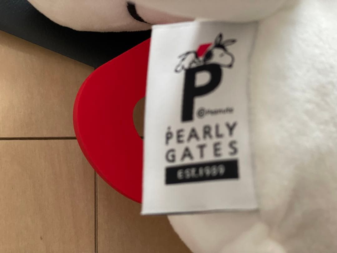 パーリーゲイツ×スヌーピー 耳付きSNOOPYぬいぐるみボールポーチ