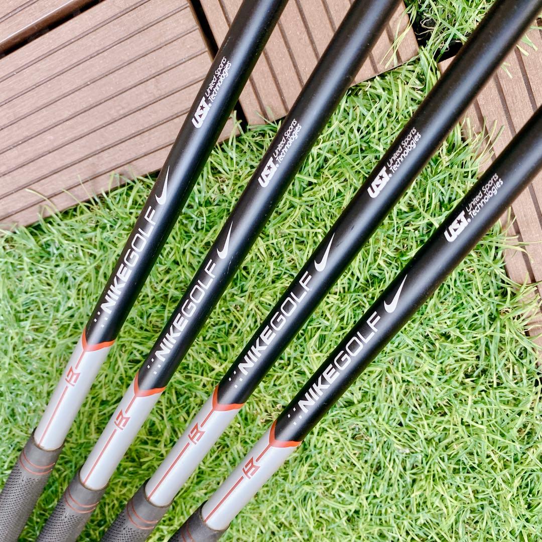 希少 名器 ナイキ VR タイガーウッズモデル ジュニアアイアン4本セット