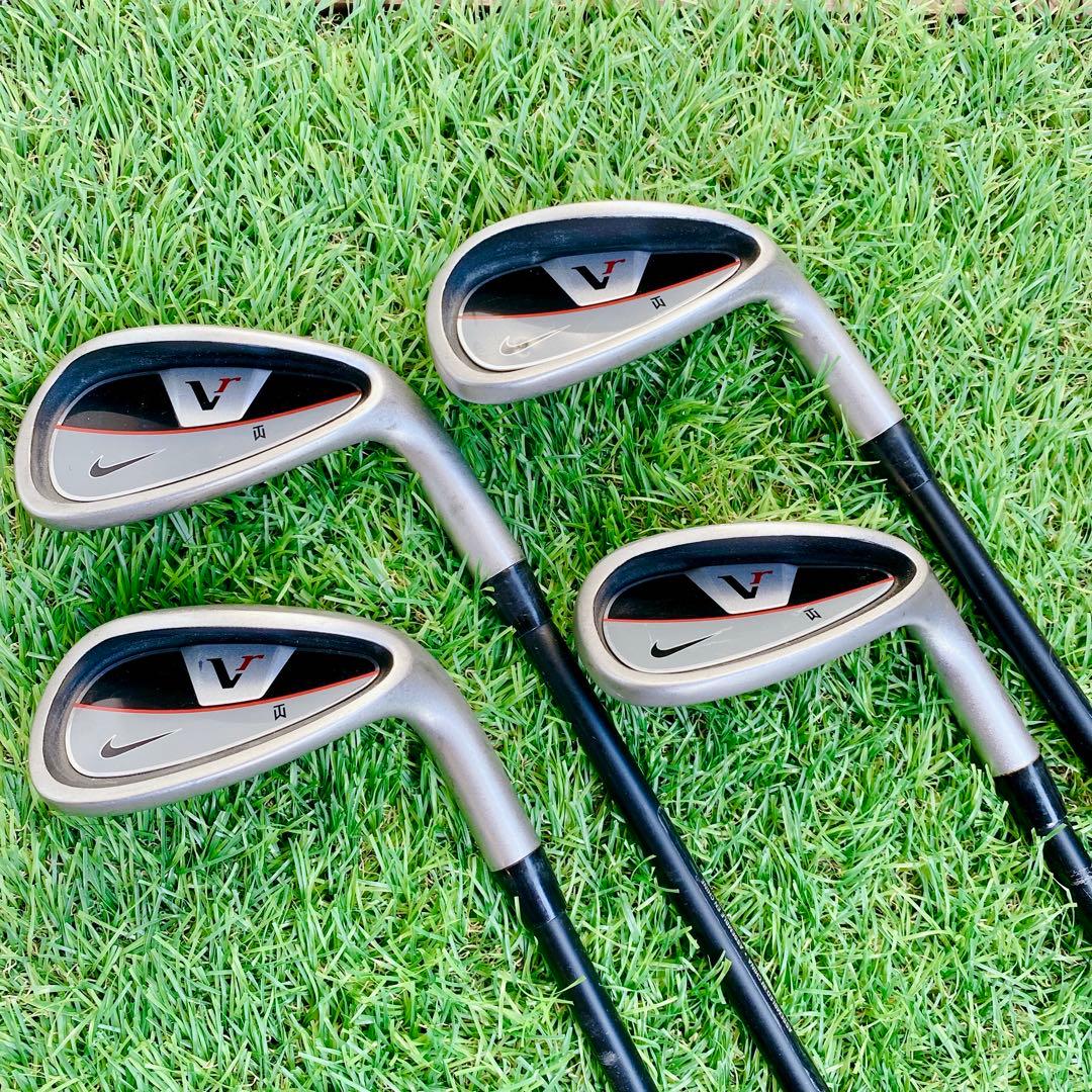 希少 名器 ナイキ VR タイガーウッズモデル ジュニアアイアン4本セット