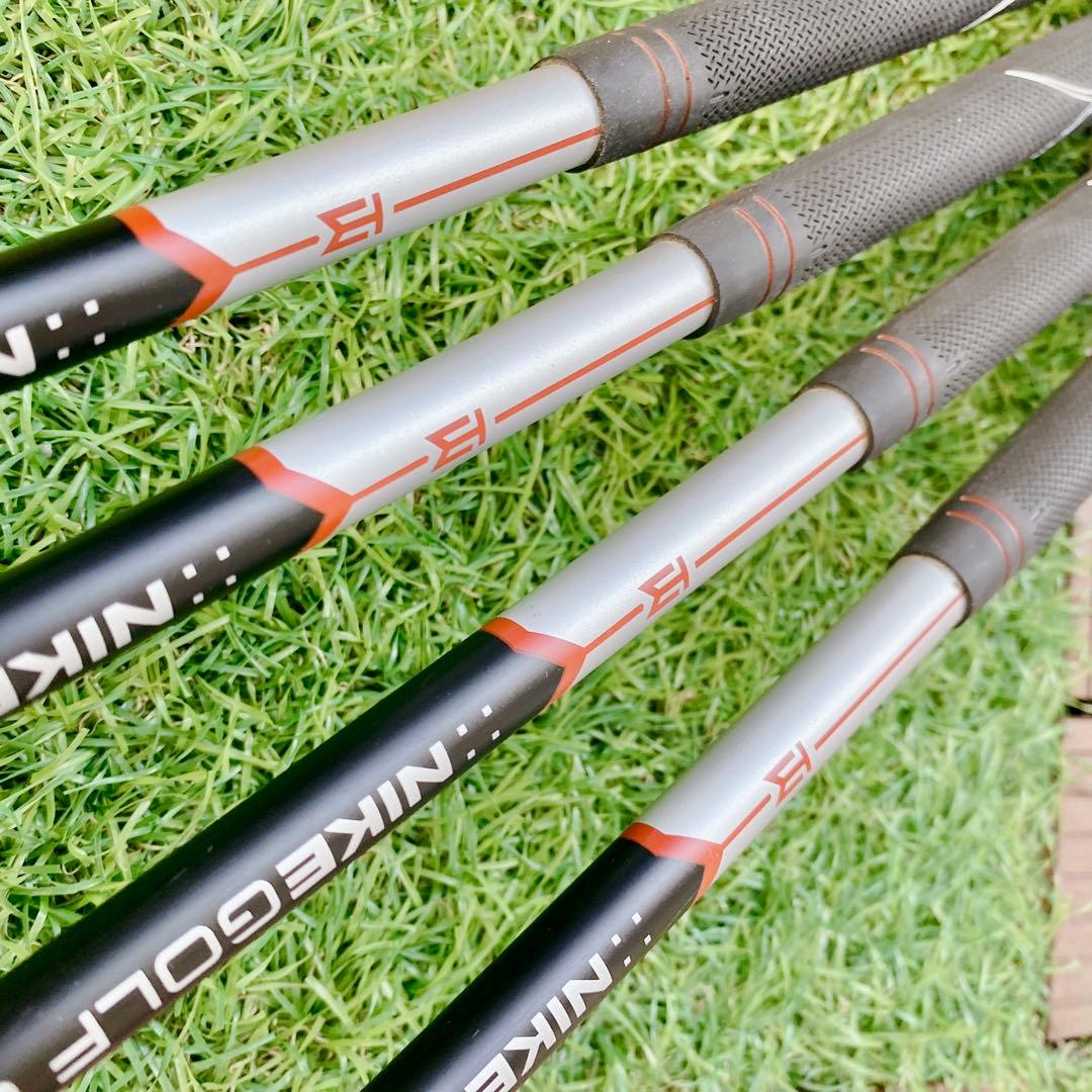 希少 名器 ナイキ VR タイガーウッズモデル ジュニアアイアン4本セット