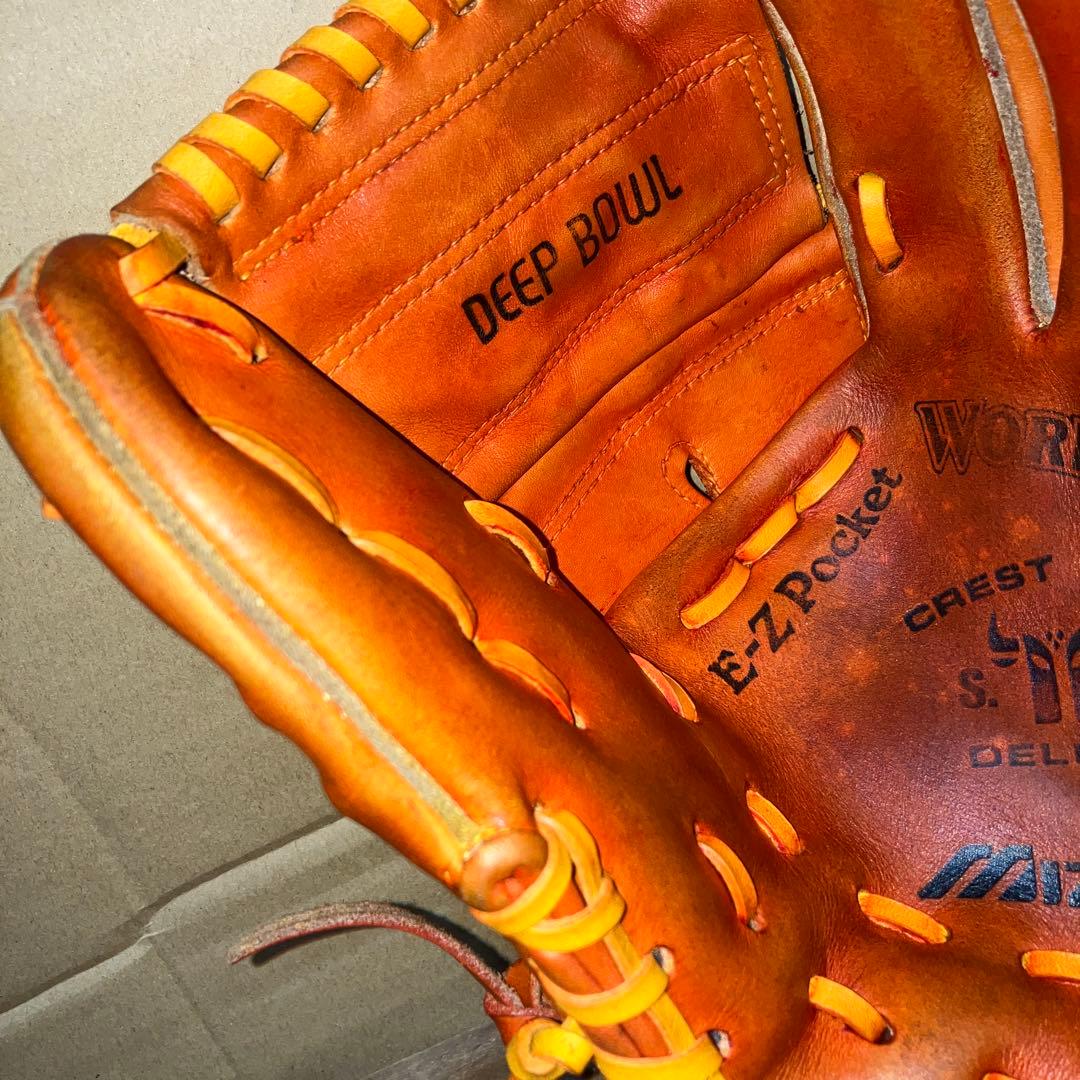 【メンテナンス済】ミズノ ワールドウィンV 軟式 投手用グローブ