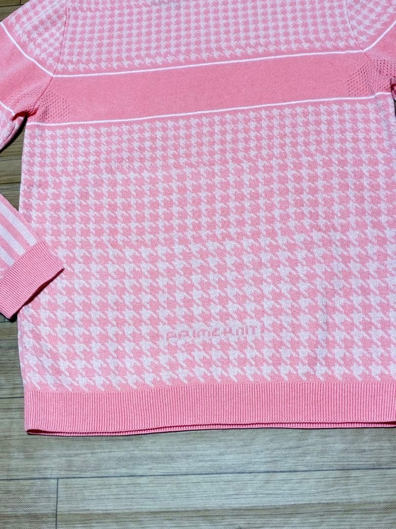 【即日発送】M アディダス 千鳥格子 プライムニット サイドプリーツ スカート