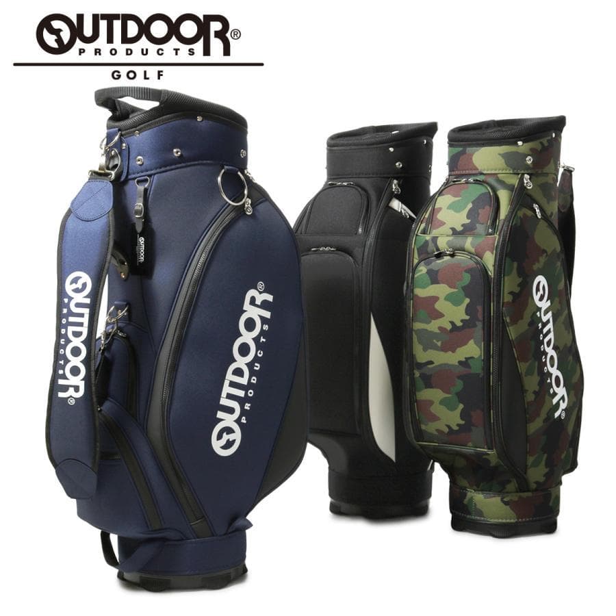 新品 OUTDOOR GOLF アウトドア ゴルフ キャディバッグ カモフラ