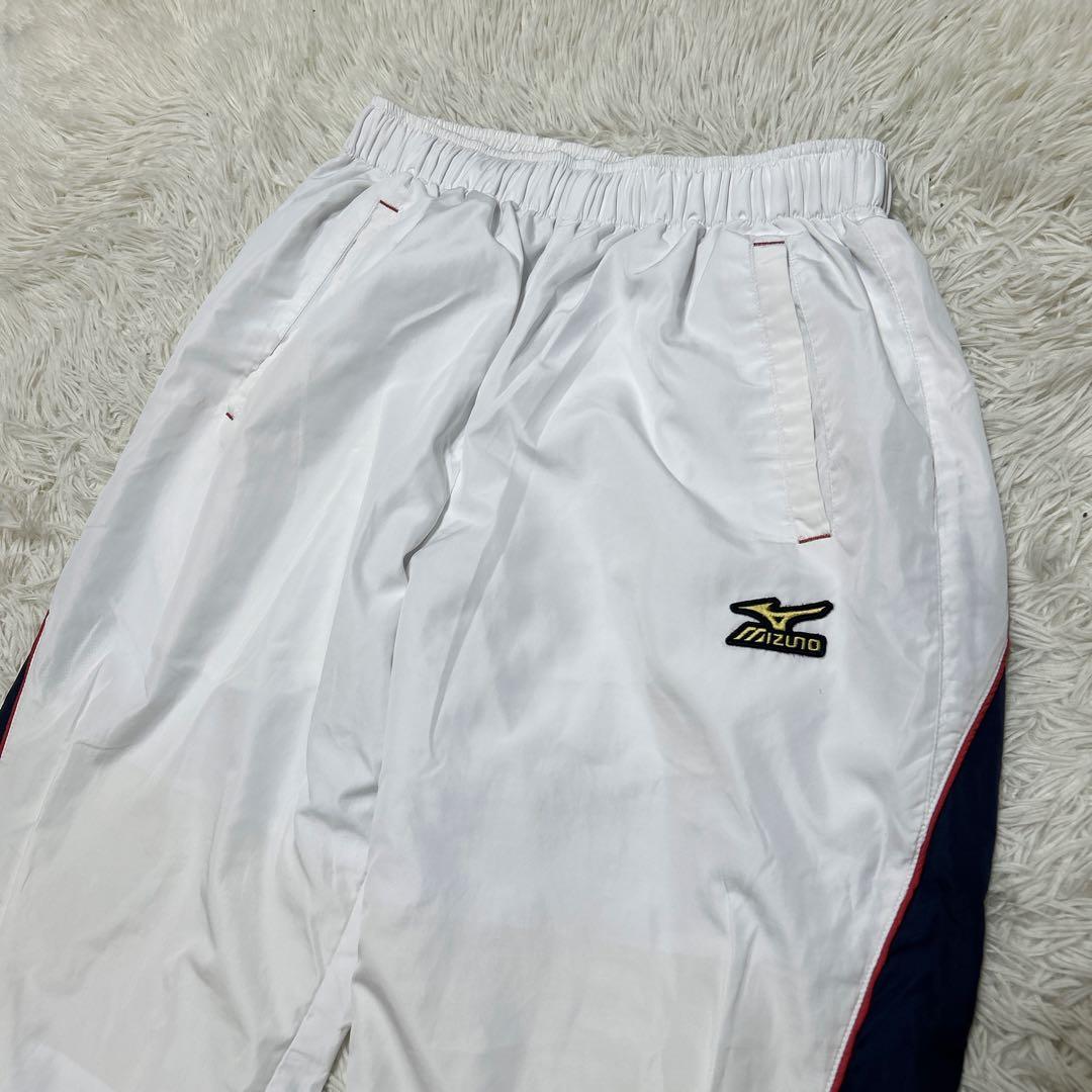 MIZUNO PRO ウィンドブレーカー　上下セット　セットアップ　白　XL