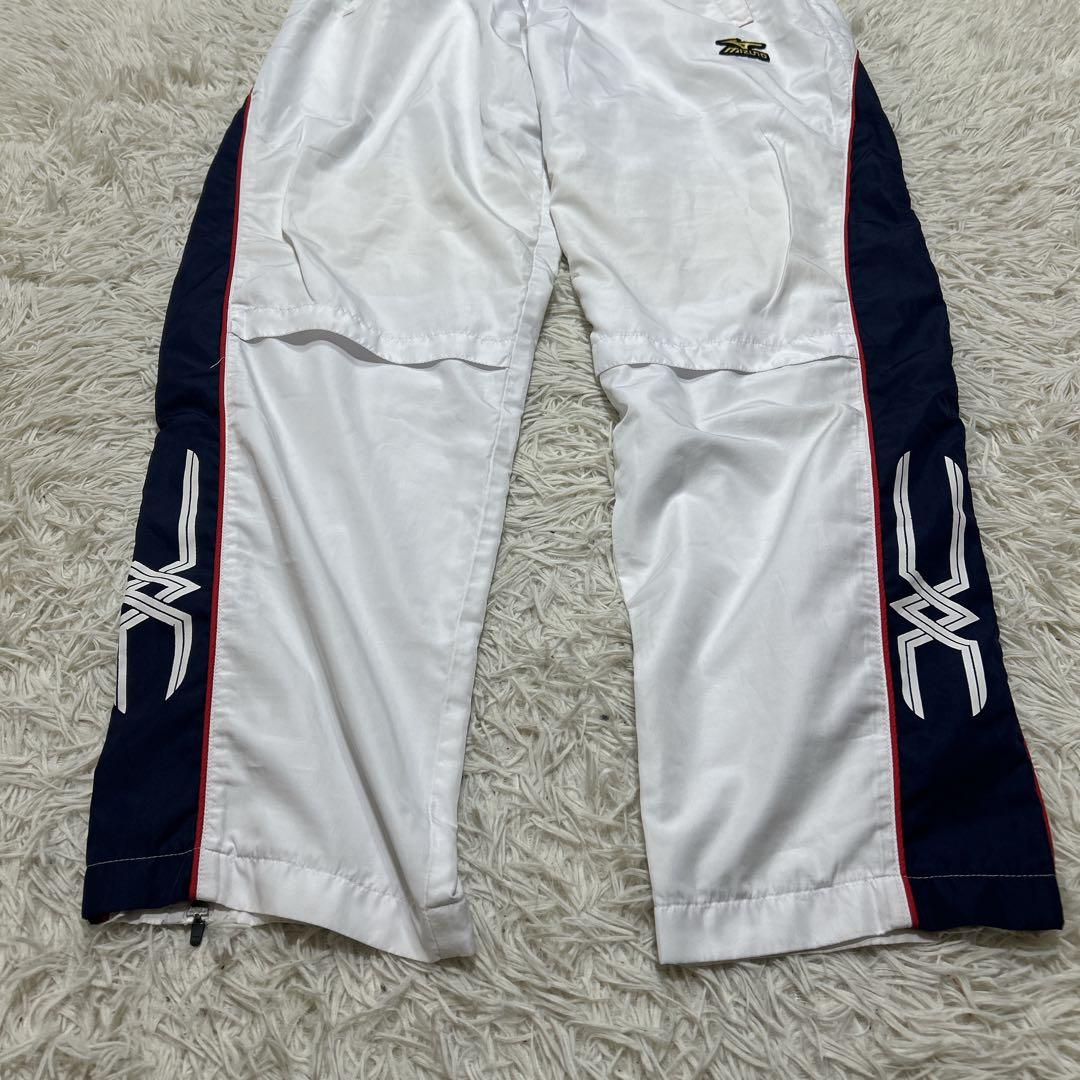 MIZUNO PRO ウィンドブレーカー　上下セット　セットアップ　白　XL