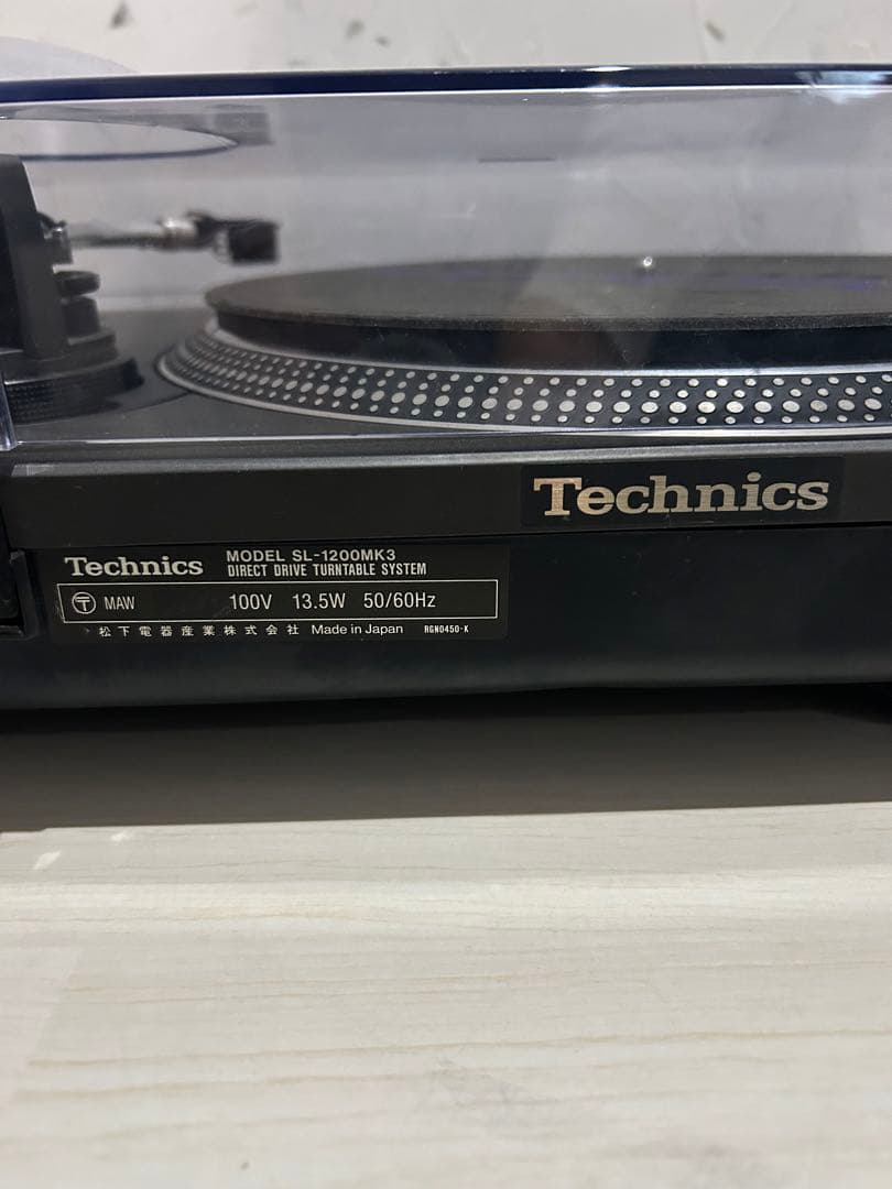 テクニクス ターンテーブル SL-1200MK3