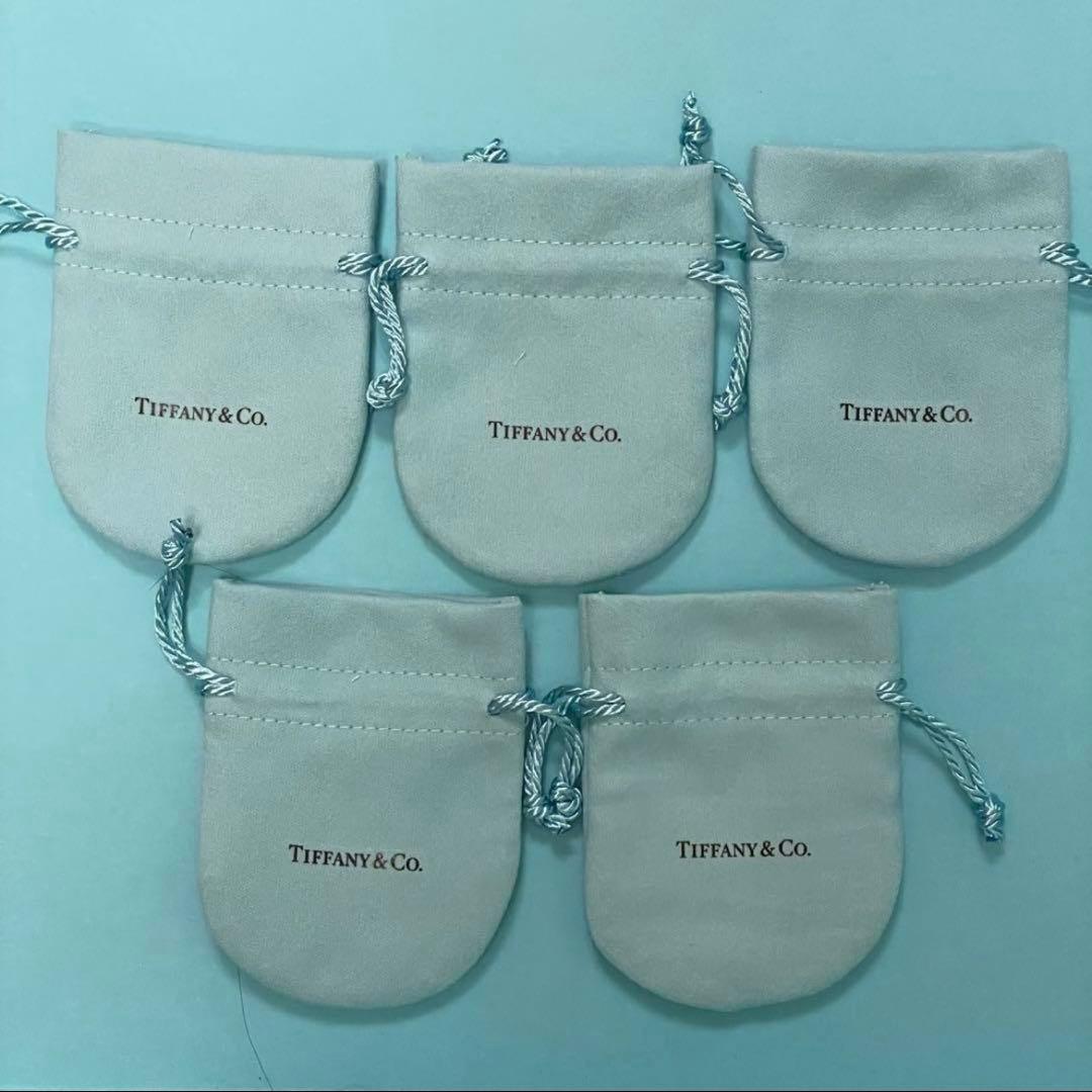 ティファニー 空箱 巾着 ギフトボックス 5個セット 国内現行品