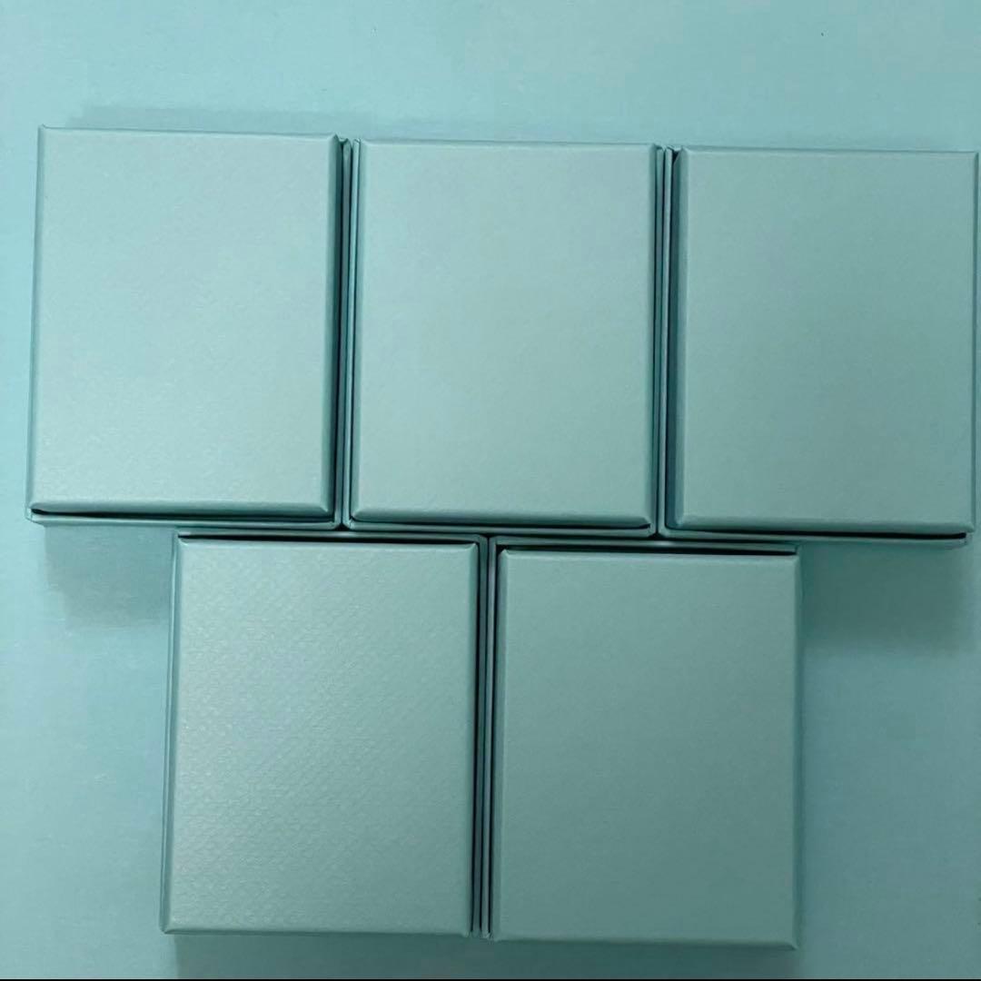 ティファニー 空箱 巾着 ギフトボックス 5個セット 国内現行品