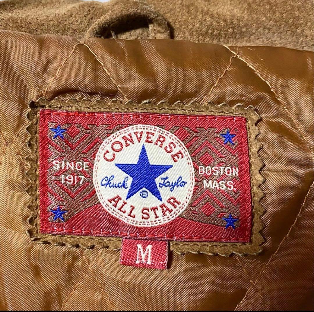 希少【Vintage】CONVERSE ALL STAR レザージャケット 豚革