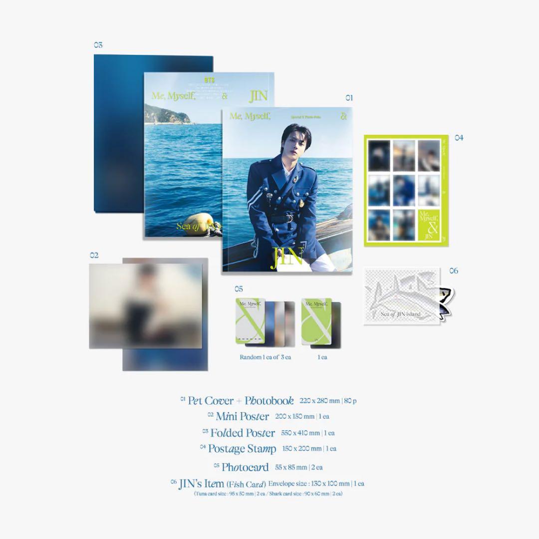 BTS 写真集 ジン me my self 抜け無し トレカ コンプ