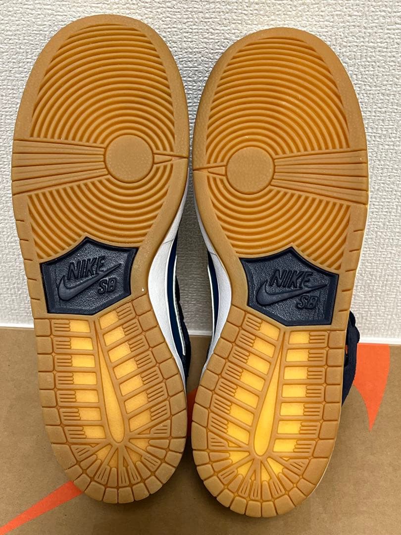 スケートボード NIKE SB dunk high invisible Blue