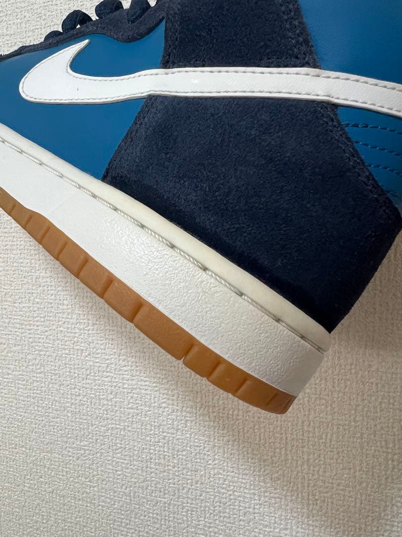 スケートボード NIKE SB dunk high invisible Blue