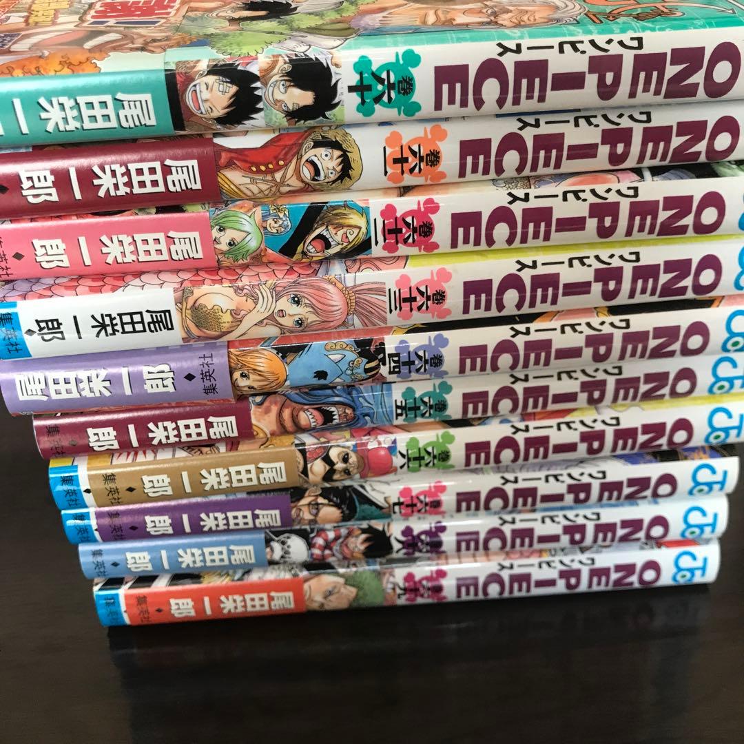 ONE PIECE ワンピース 1-90巻
