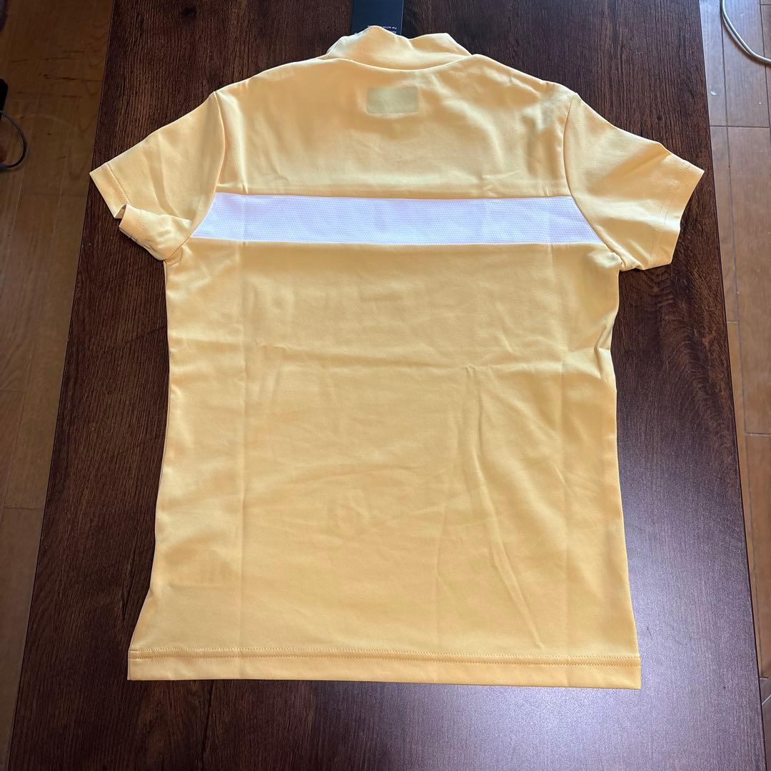 新品ニューバランスゴルフウェアS春色上下セットアップでモックネックシャツスカート