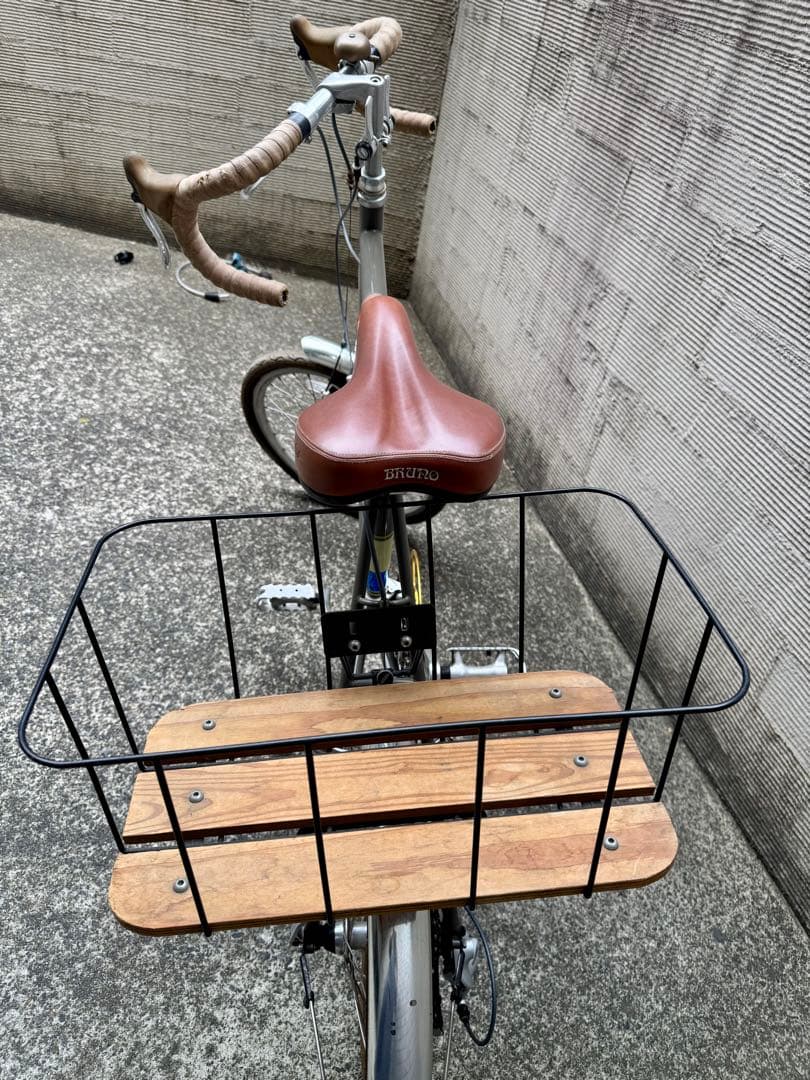 BRUNO520 ミニベロ 自転車 グレー