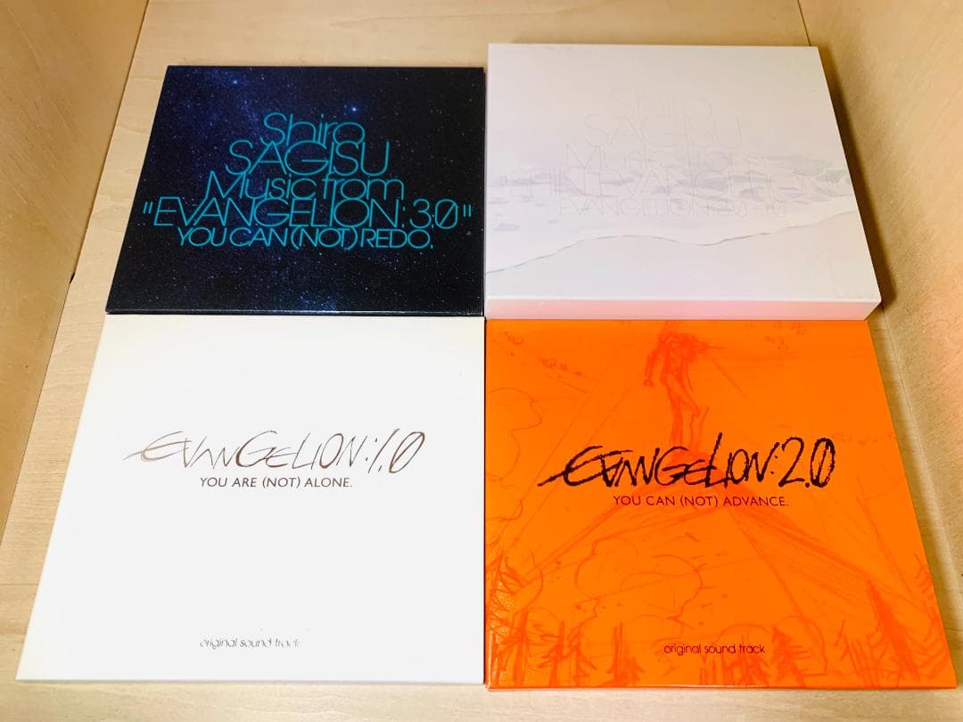 ヱヴァンゲリヲン新劇場版 サントラ CD 序 破 Q シン～ 全4枚 セット