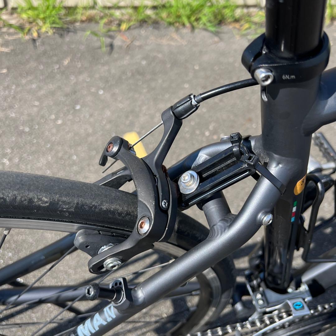 【引取限定】Bianchi ビアンキ クロスバイク アルミフレーム ブラック