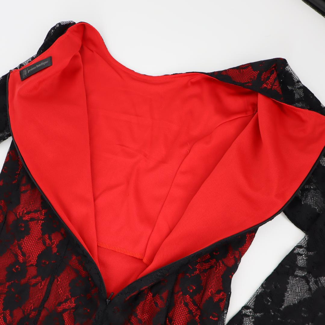 【美品 社交ダンス衣装】primaboutique プリマブティック ドレス