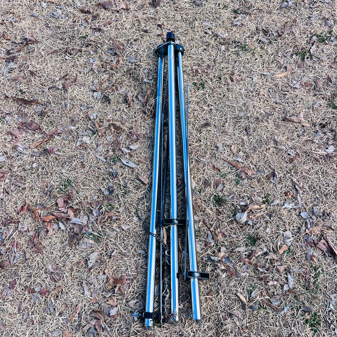 【廃盤】スノーピーク 三脚スタンドバッグ付 トライポッド