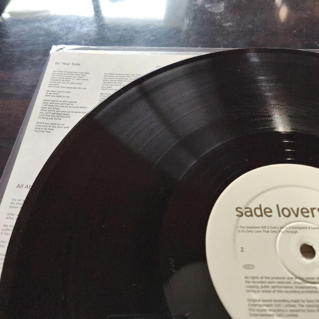 Sade Lovers Rock LP 2000年 UK盤 シャーデー
