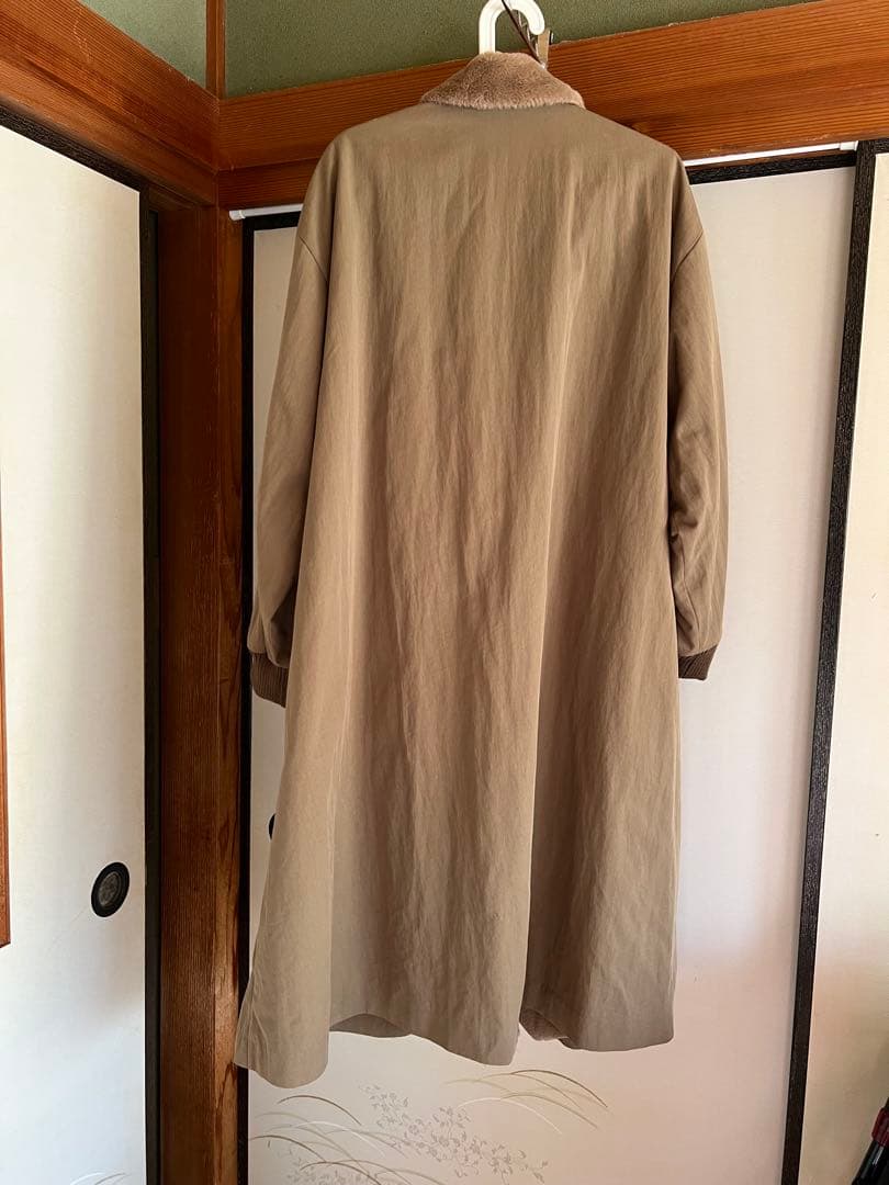 mizuiro indバックボアコート