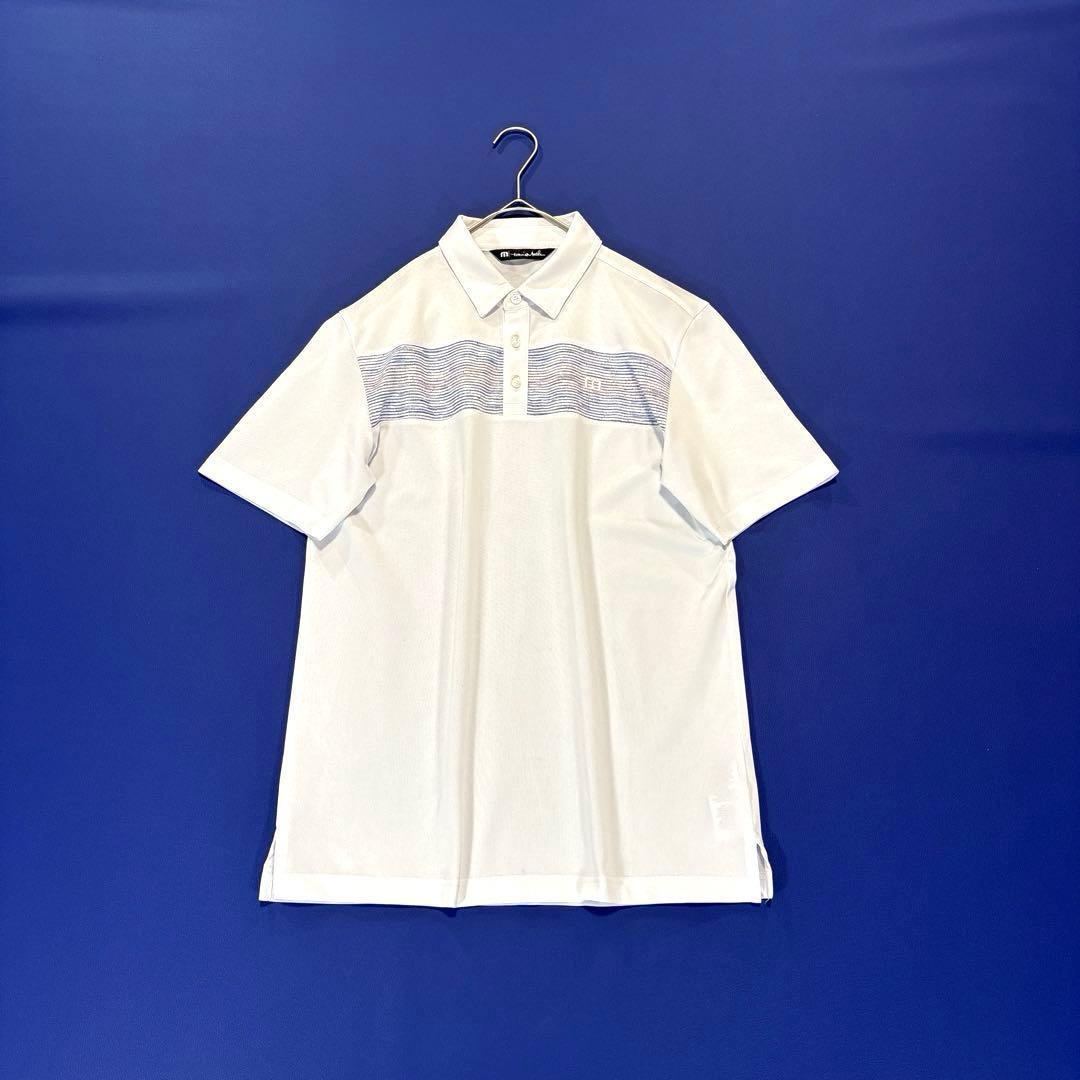 トラヴィスマシュー　半袖　ポロシャツ　ブラック　ベージュ　メンズ　石川遼　S