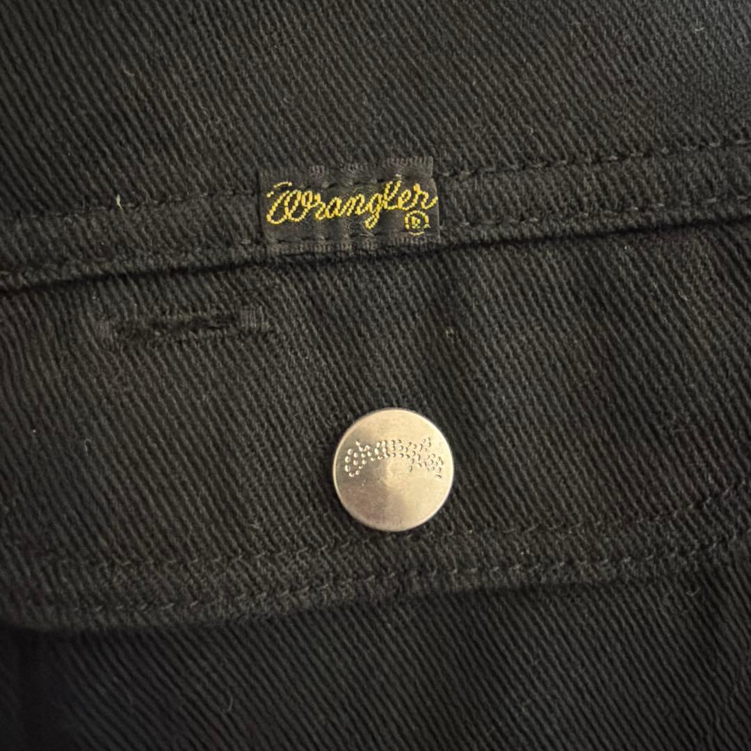 Wrangler ラングラー　デニム ジャケット　ブラック　WM1925