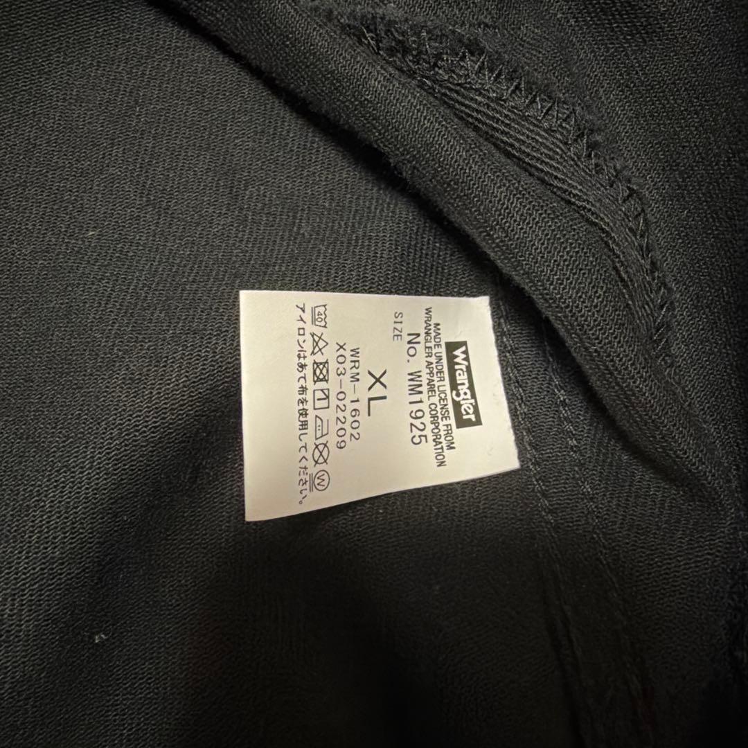 Wrangler ラングラー　デニム ジャケット　ブラック　WM1925