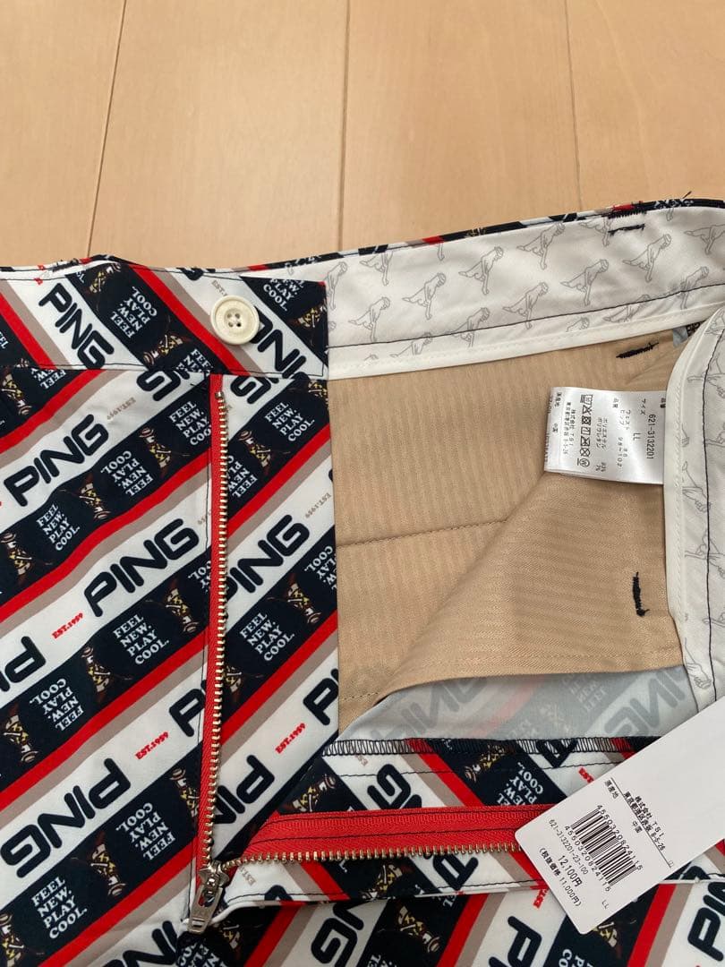 ゴルフウェア　ピン　セットアップ　LL