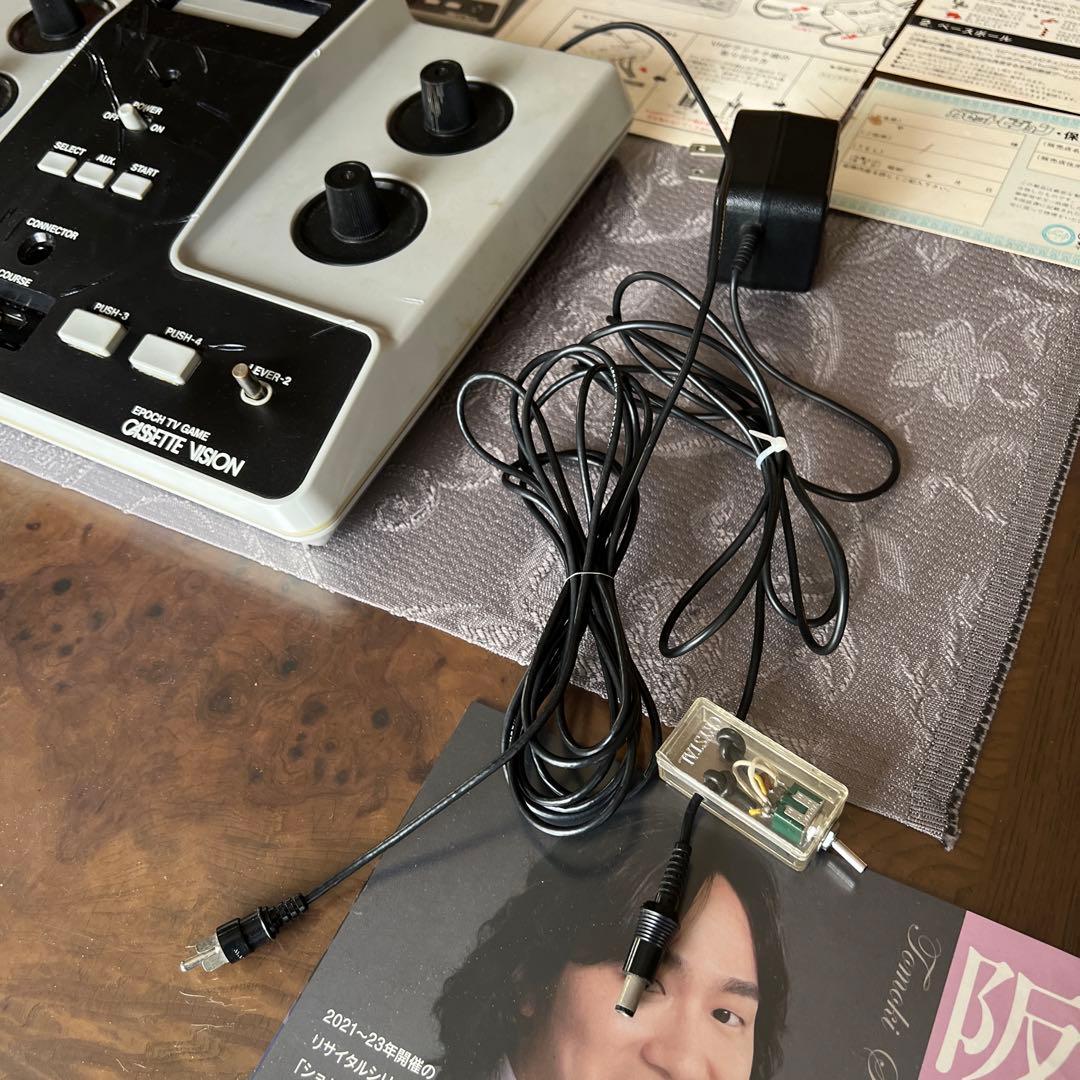 カセットビジョン本体　BIGSPORTS12専用銃　カセットセット