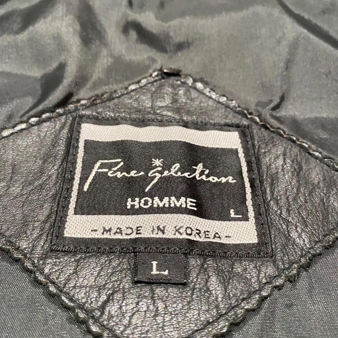 90s vintage A-2 ボンバー 牛革 レザージャケット ブルゾン 黒