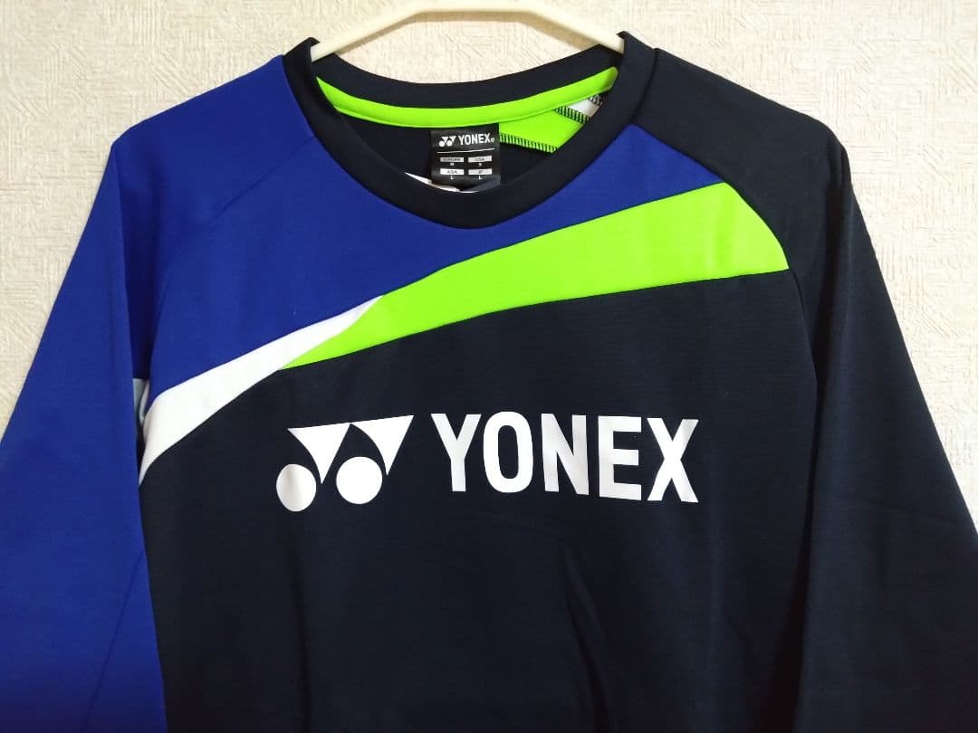 YONEXヨネックス 新品未使用 グリーンライン入りユニライトトレーナー