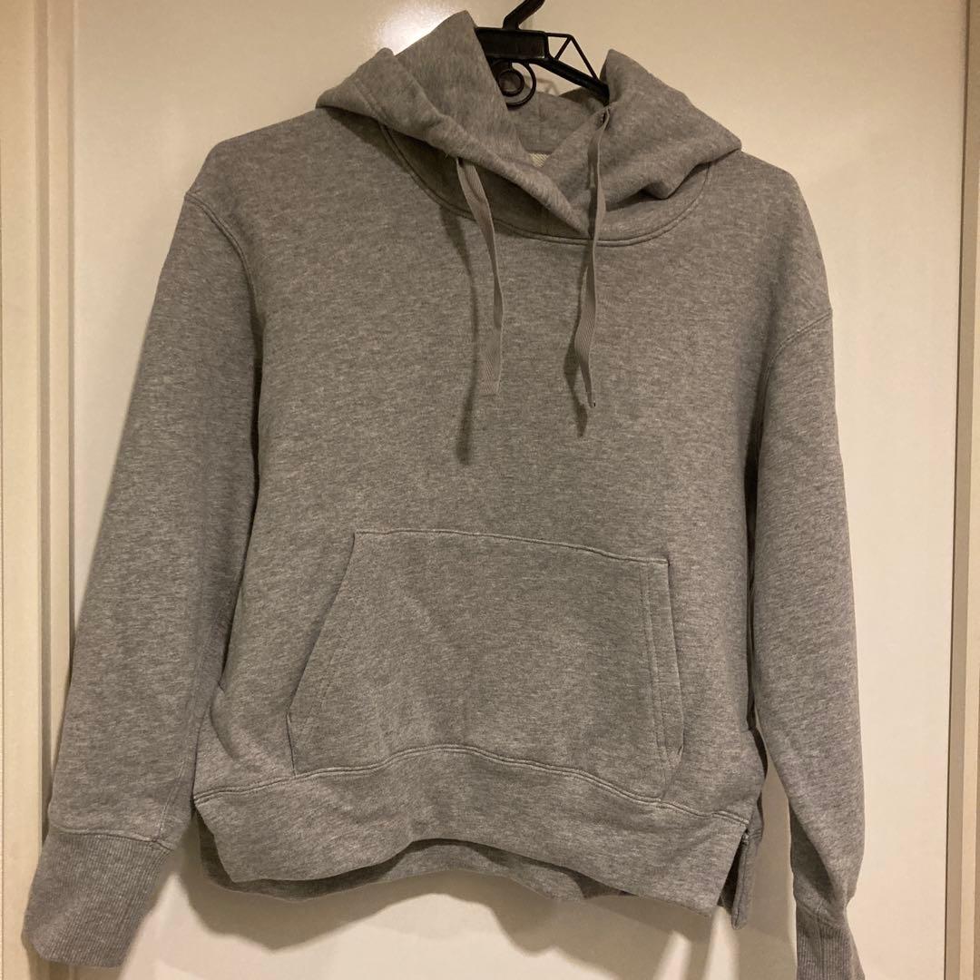 北欧暮らしの道具店 スッキリ着られる大人のパーカー グレー