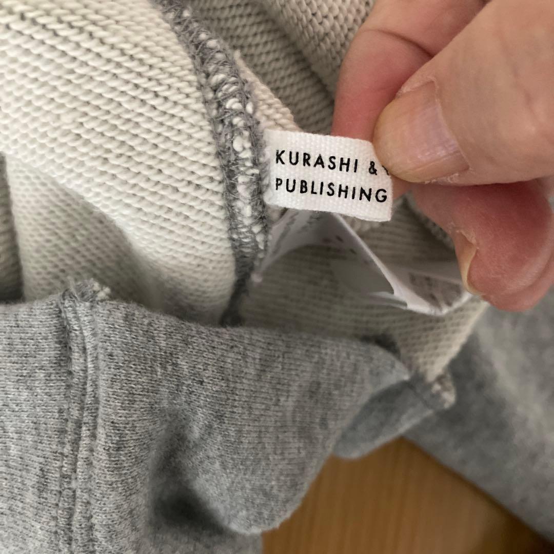 北欧暮らしの道具店 スッキリ着られる大人のパーカー グレー