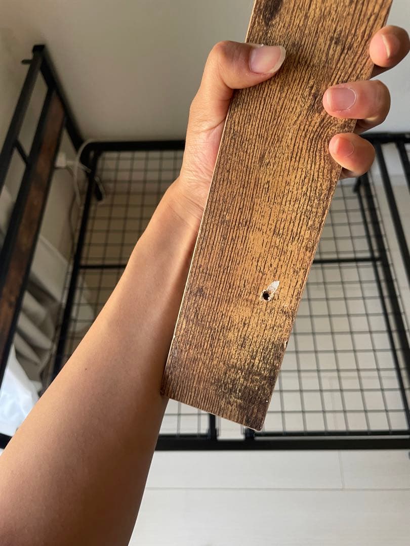 ニトリ　シングルベッドフレーム(バジーナSTN2 BK) STN2