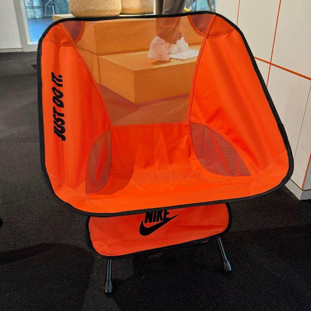 希少【非売品】NIKE Camping Chair オレンジ 黒