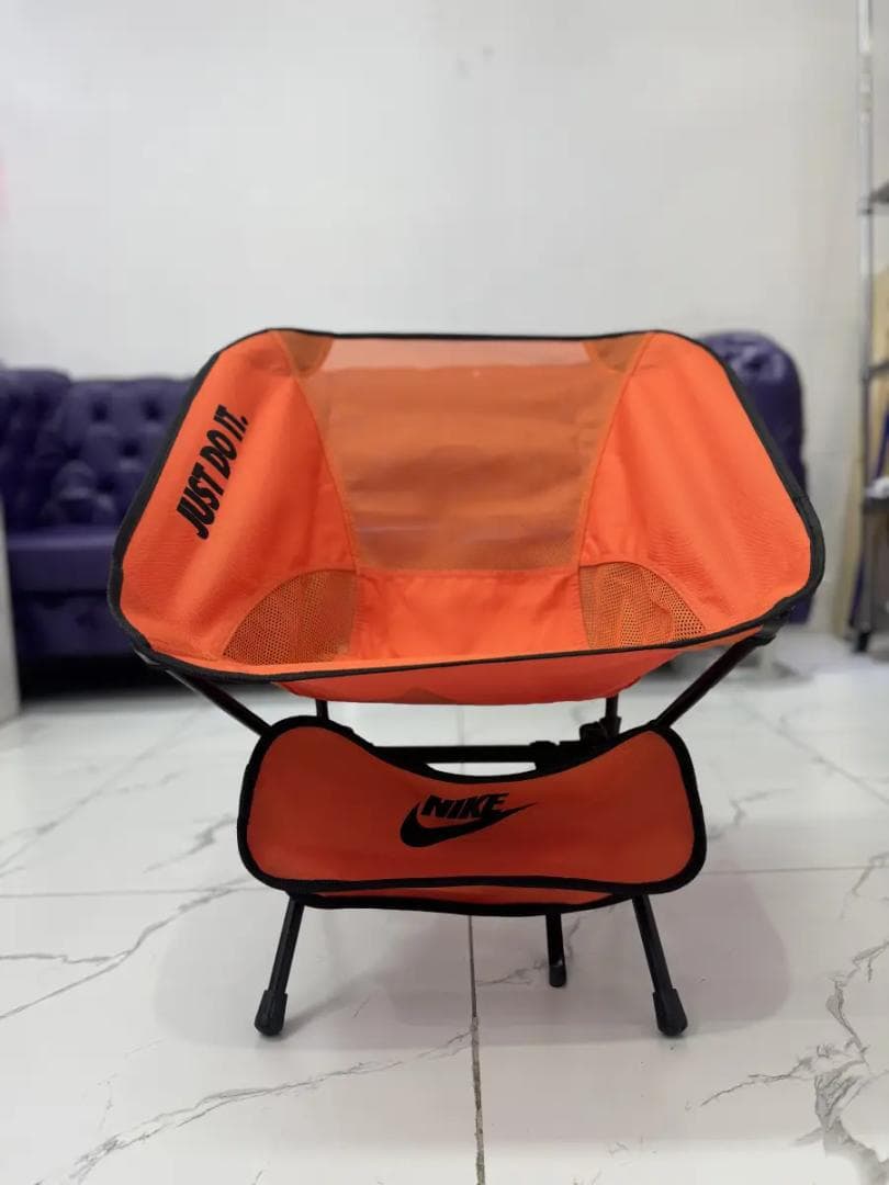 希少【非売品】NIKE Camping Chair オレンジ 黒