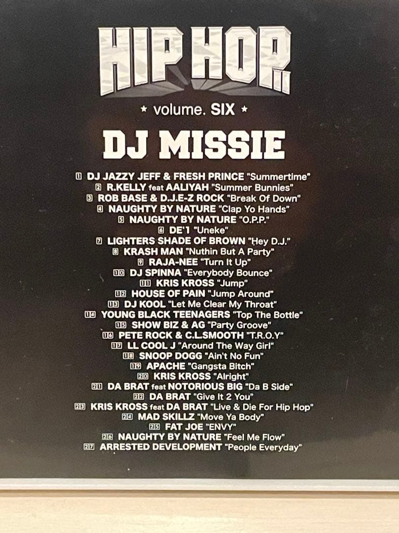 【バラ売り不可】DJ MISSIE HIP HOP vol.1-7 セット