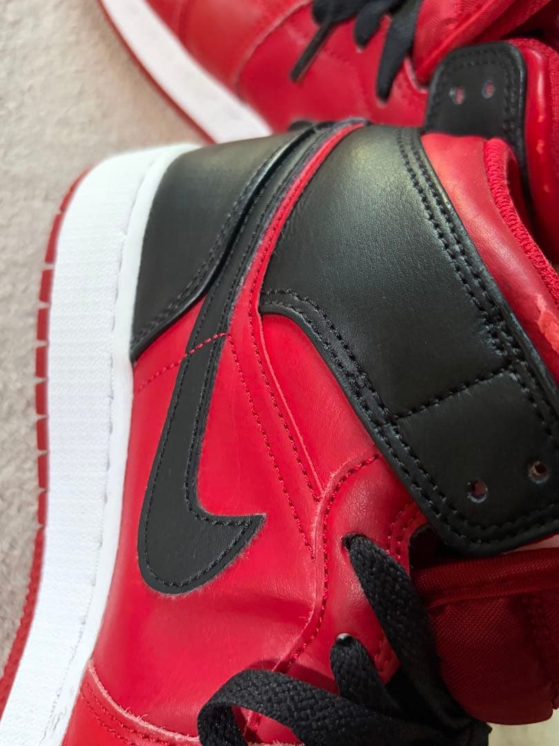 Nike Air Jordan 1 Mid レッド/ブラック