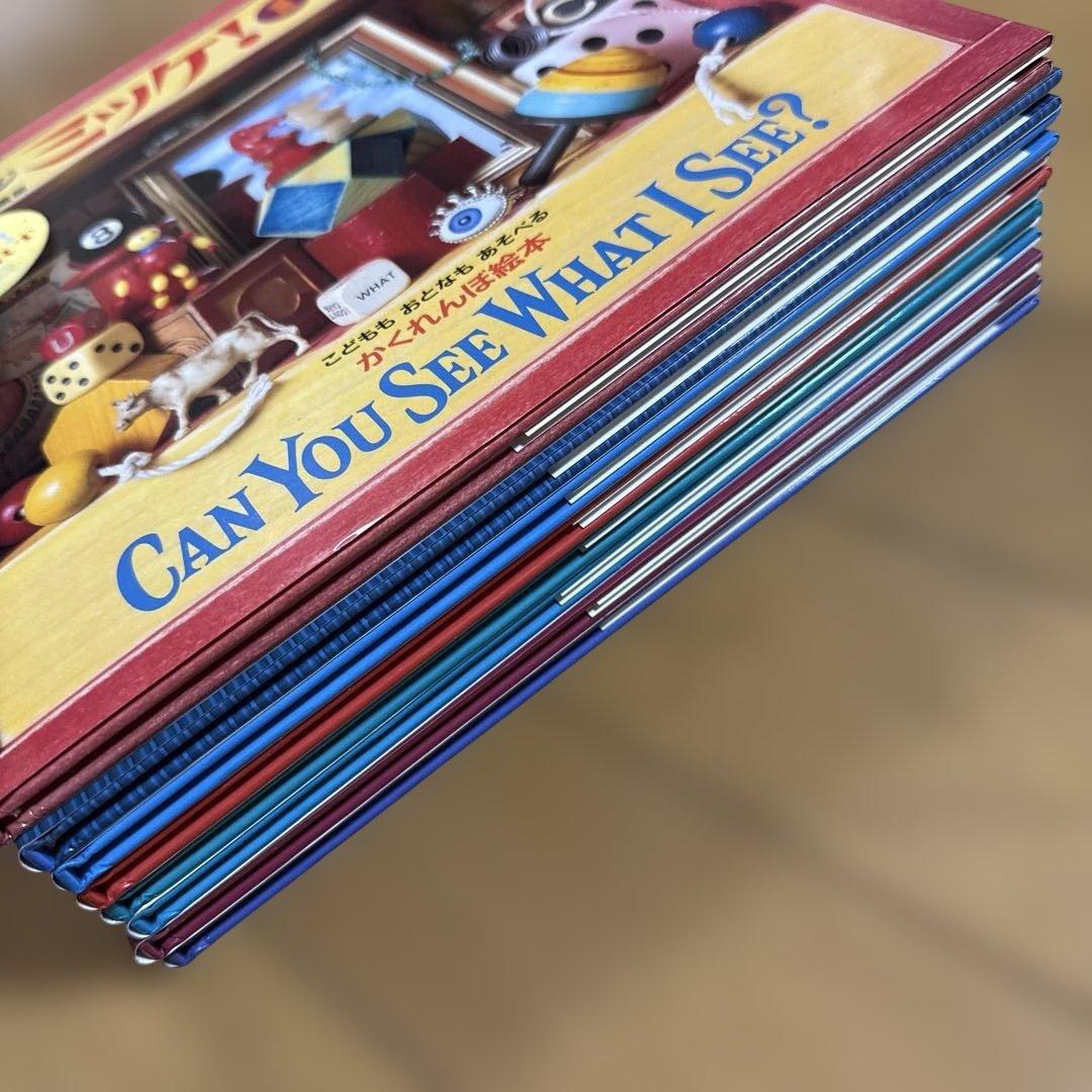 8冊セット チャレンジミッケ! かくれんぼ絵本