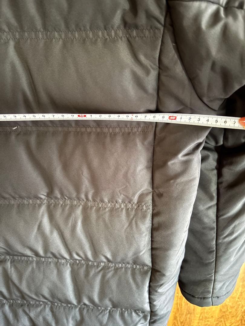 Mizuno ダウンベンチコート フード付き　サイズM 黒